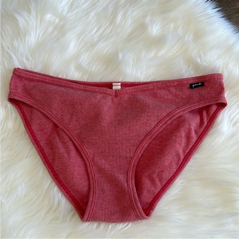 PINK Victoria’s Secret Ribbed Brief Panty L